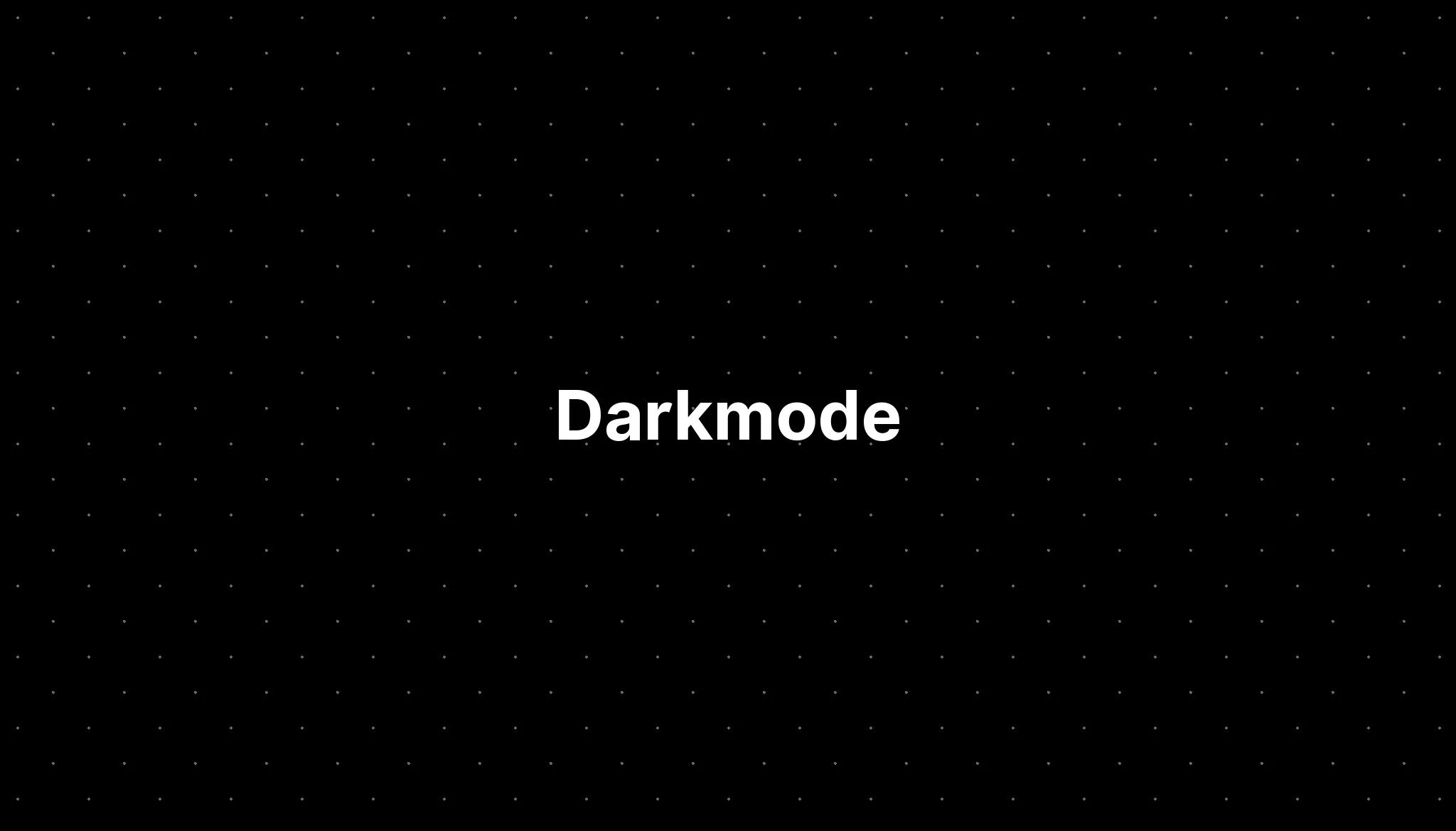 Dark mode with CSS & HTML